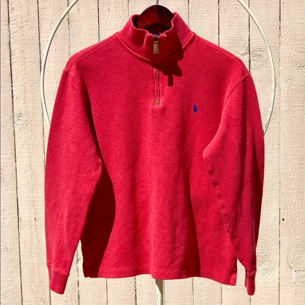 Ralph Lauren Polo Quarter Zip Sweater US size S